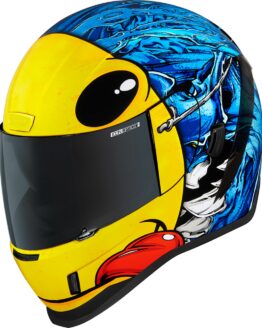 ICON Airform Brozak MIPS Helmet 2XL Gloss Yellow/Blue