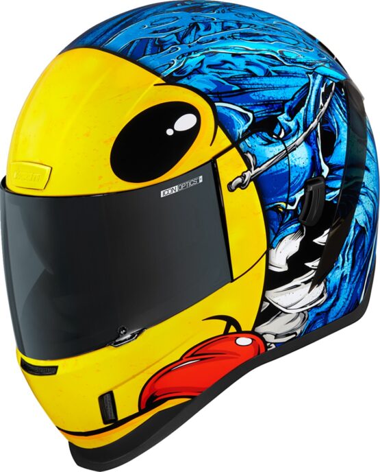 ICON Airform Brozak MIPS Helmet 2XL Gloss Yellow/Blue