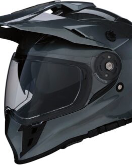 Range Solid MIPS Full Face Dual-Sport Helmet Silver X-Small
