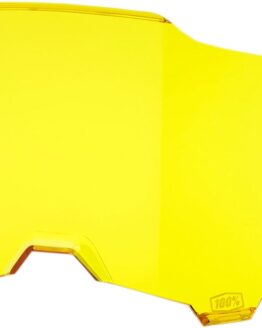 100% Armega Replacement Lens - Yellow, Adult Size