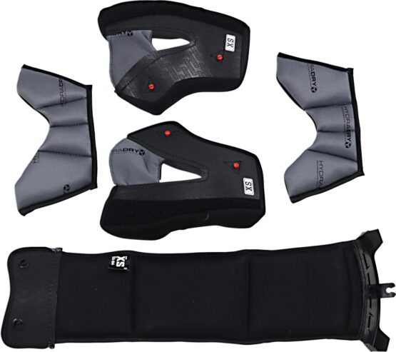 ICON Variant Pro Helmet Interior Liner Set XS/S Black