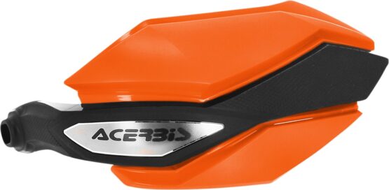 Acerbis Argon Handguards Gloss Orange Black Pair