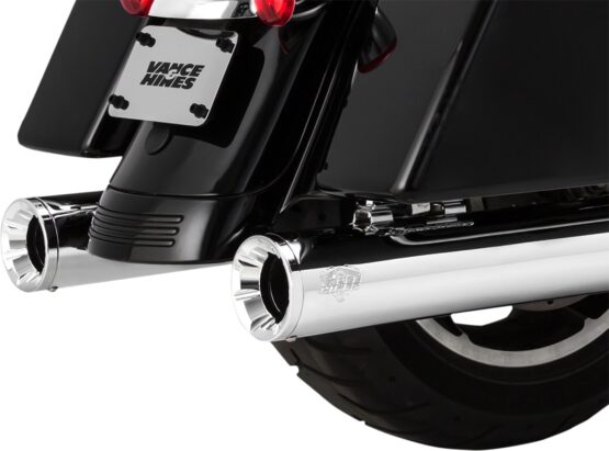 Eliminator 400 Chrome Dual Slip On Exhaust