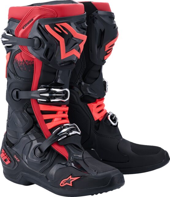 Alpinestars Tech 10 Boots Black/Red US 13 Offroad