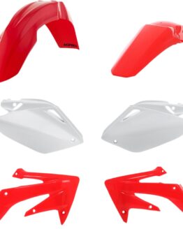 Acerbis Red Plastic Kit 6pc Fits 2004-2005 Honda CRF250R
