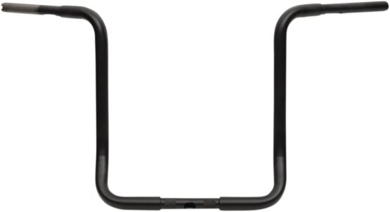 Drag Specialties 1-1/4 in Buffalo Touring Handlebar Flat Black For Harley