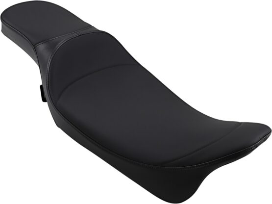 Drag Specialties Extended Reach Predator Seat Black Mild Stitch FL 08-23