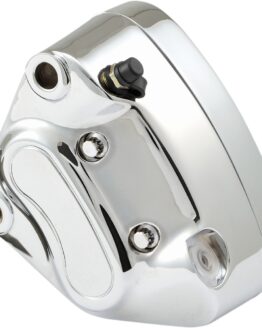 Front Left Brake Caliper Chrome by Harddrive Fits 00-07 Harley-Davidson