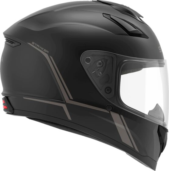 Sena Stryker Bluetooth Helmet - White, Large, Full Face w/ Mesh Intercom - Image 2