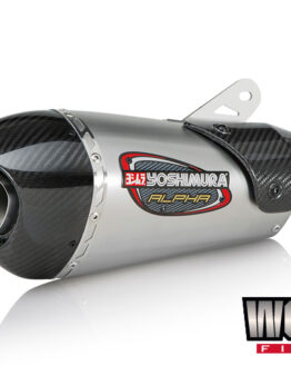 Yoshimura Alpha T Works Full Exhaust w/ Stainless Steel & Carbon Fiber Muffler