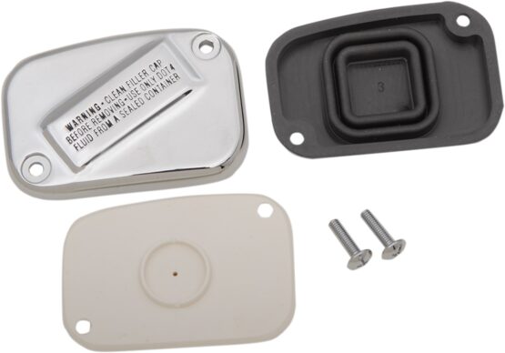 Drag Specialties Front Brake Master Cylinder Cover Chrome For Harley Softail