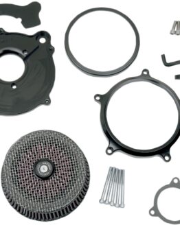 Performance Machine Super Gas Air Cleaner Black Ano For 08-16 HD Touring
