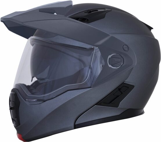 AFX FX-111DS Dual Sport Helmet Frost Gray XL Unisex