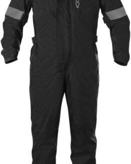 Hurricane One-Piece Rain Suit Black/Gray US L