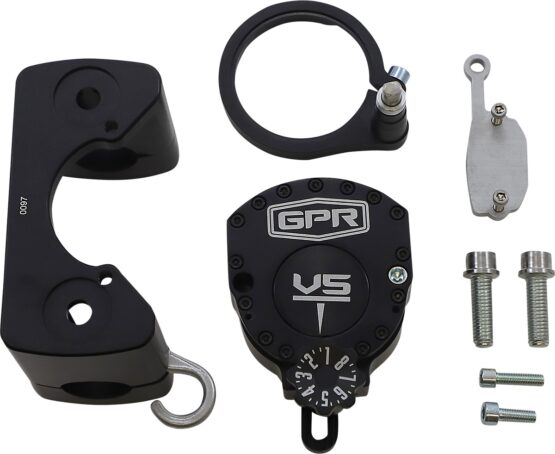 Black V5 Steering Damper