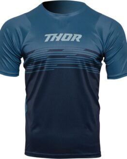 Thor Assist Shiver Short-Sleeve Jersey Midnight Blue Men's Large
