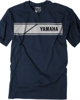 Men's Yamaha Speed Block Tee Navy 2XL by Factory Effex