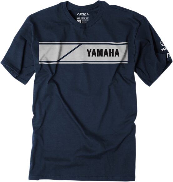 Men's Yamaha Speed Block Tee Navy 2XL by Factory Effex