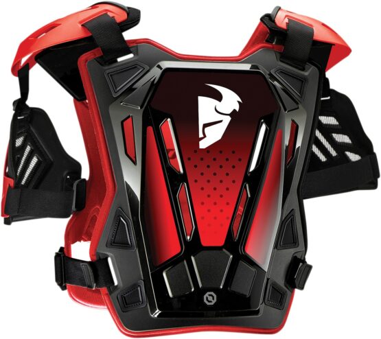 Thor Youth Guardian Roost Deflector 2XS/XS Red/Black - Image 2