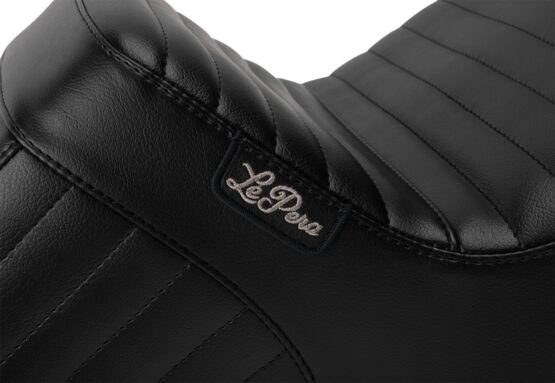 Le Pera Kickflip Daddy Long Legs Pleated Seat Black For Harley FLT/FLH 23-24 - Image 3