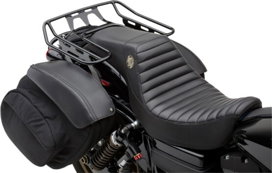 Cobra BA Wrap Around Rack Black For 06-17 HD Dyna w/ Aftermarket Seat - Image 2
