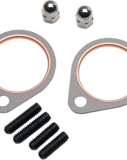 Fire-Ring Exhaust Gasket Kit w/ Chrome Acorn Nuts