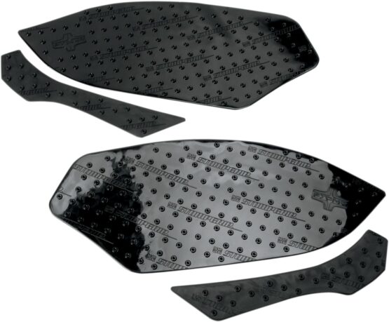 Stompgrip Tank Protectors Black Kit - Volcano For S1000RR 2009-2014 - Image 2