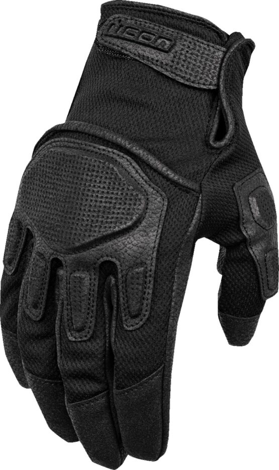 ICON Punchup CE Gloves Black XL Men's
