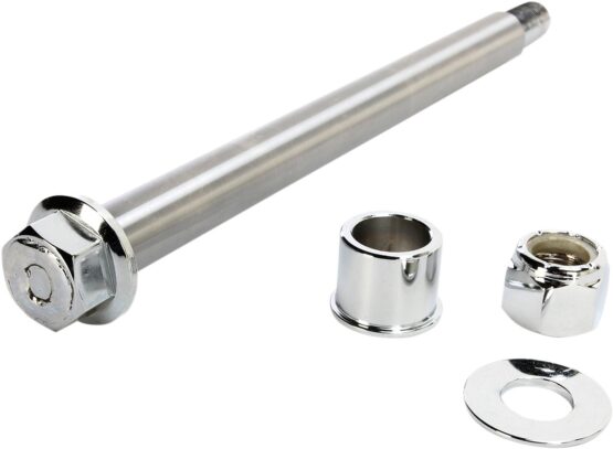 Drag Specialties Front Axle Kit Chrome Harley FXSTSI FXSTS Softail