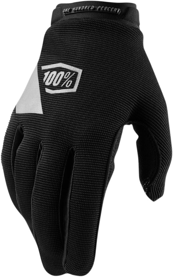 100% Women's Ridecamp Off-Road Gloves - Black, Size M