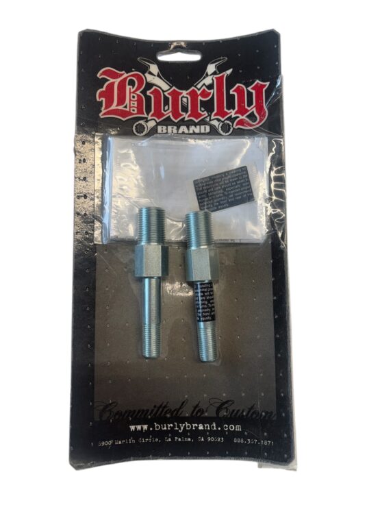 Burly Brand Fixed Lowering Shock Mounts Rear Steel Fits Softail Models