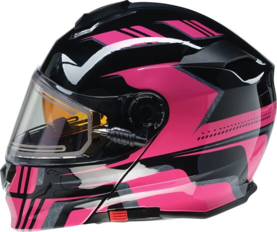 Z1R Solaris First Tracks Modular Snow Electric Helmet L Pink - Image 4