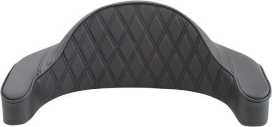 Drag Specialties King-Pak Double Diamond Pad Black For Harley Tour-Pak