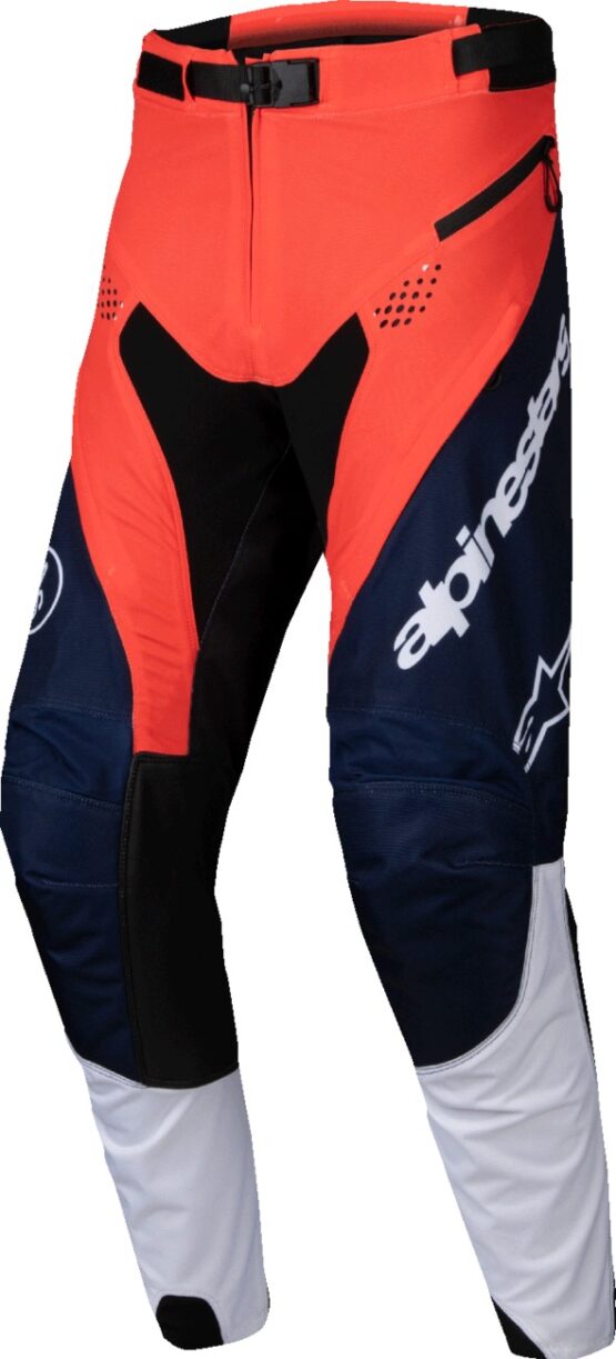 Alpinestars Pro-Dura Pants Navy/Orange/White Men's 28 - Image 3