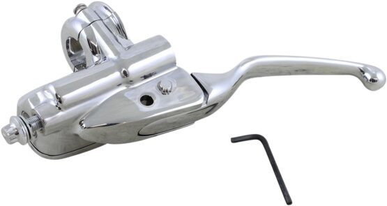 Drag Specialties Chrome Master Cylinder Assembly 11/16in For Harley Touring