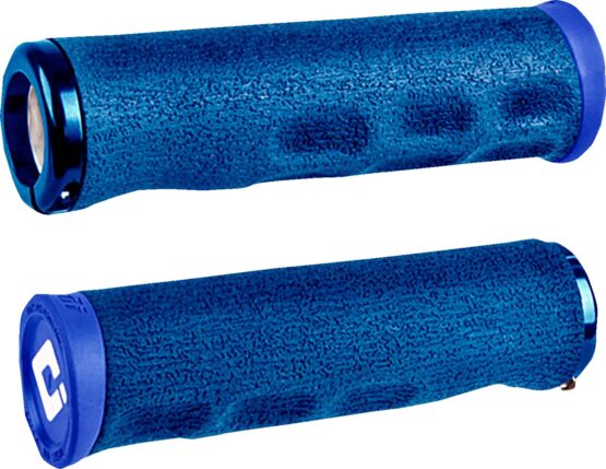 ODI F-1 Series Dread Lock v2.1 Lock-On Grips Blue