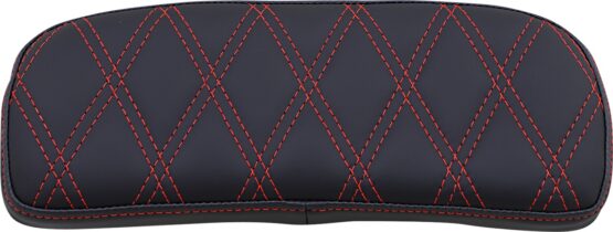 Drag Specialties Chopped Tourpak Pad Double Diamond Black/Red