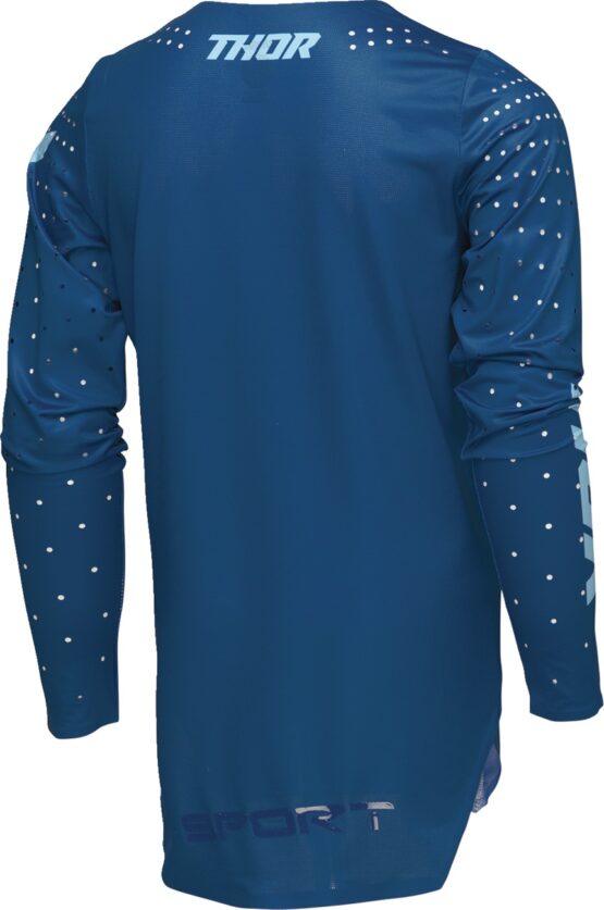 Thor Youth SPORTMODE Brave Jersey Blue Yellow Large - Image 4