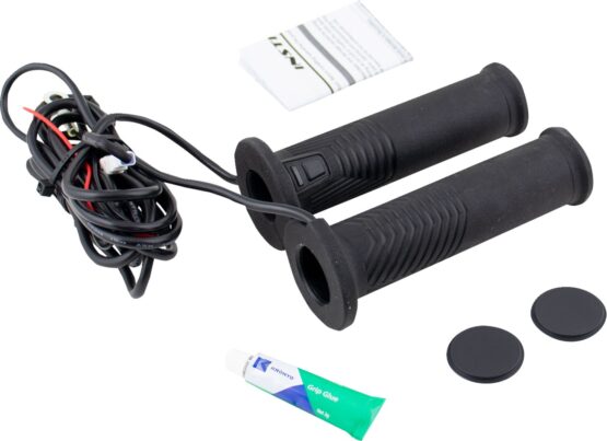 Koso Artemis Heated Grips 7/8 in Universal Fit Black Pair