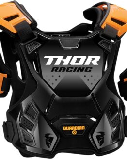 THOR Guardian Roost Deflector M/L Black Orange Men's