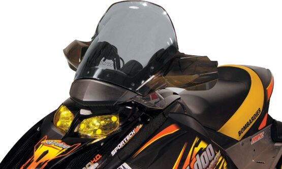 Powermadd Cobra Windshield Tall Smoke 14.5in For Ski-Doo REV - Image 2