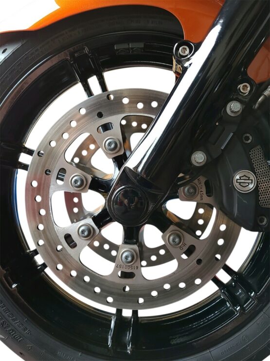 Klock Werks Flush Mount Front Axle Kit Black with Black End Caps - Image 2