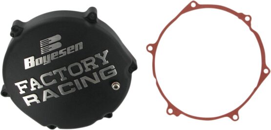Black Factory Racing Clutch Cover - Image 2