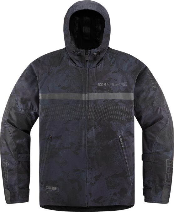 ICON PDX3 Jacket XL Camo Gray Men's