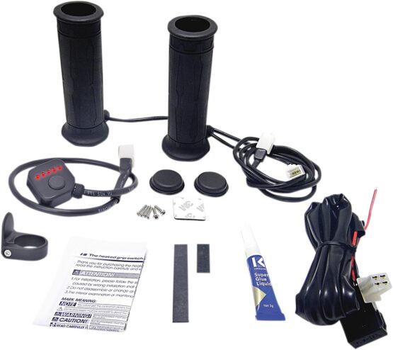 5 Level Heated Grips for Twist Throttle - Image 3