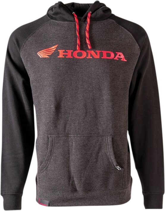 Men's Honda Landscape Hoody Charcoal/Black Large by Factory Effex