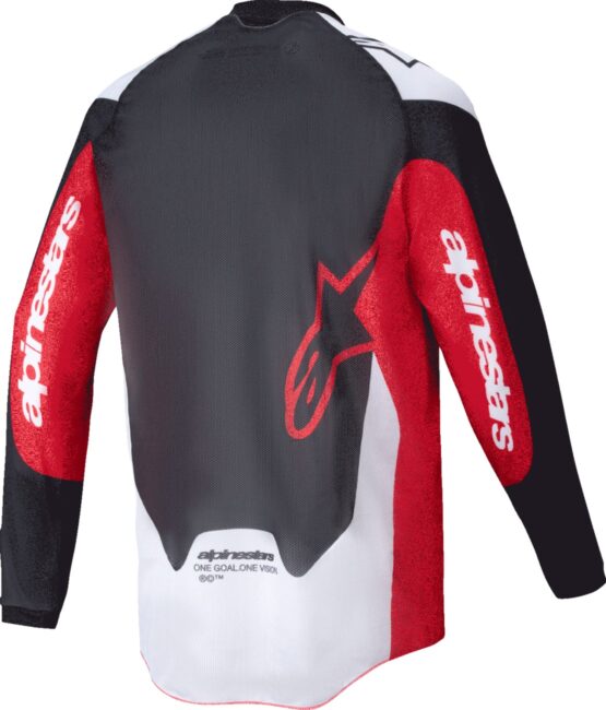 Alpinestars Pro-Dura Jersey Black/Red/White Men's XL - Image 3