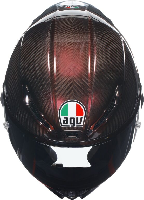 AGV Pista GP RR Mono Helmet XL Red Carbon Unisex - Image 3