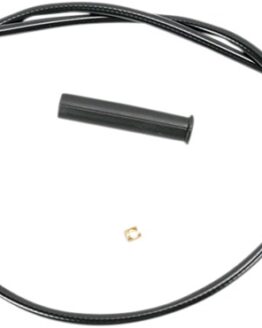 Drag Specialties Black Vinyl Throttle Cable 30in For Harley-Davidson XLH