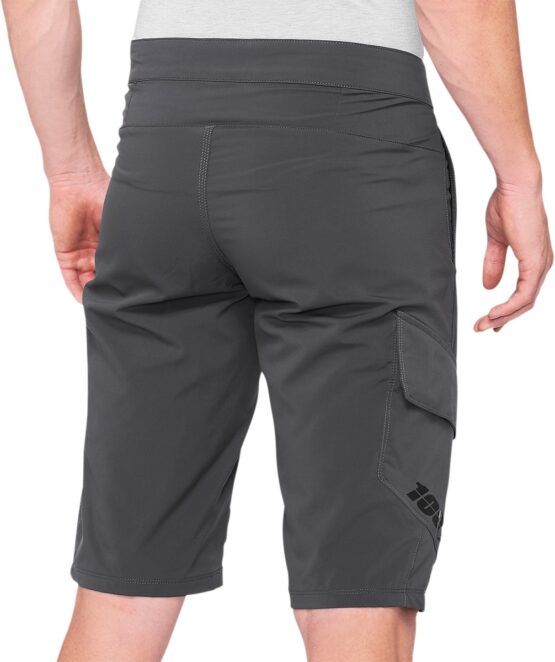 100% Men's Ridecamp Shorts Charcoal Size 30 - Image 2